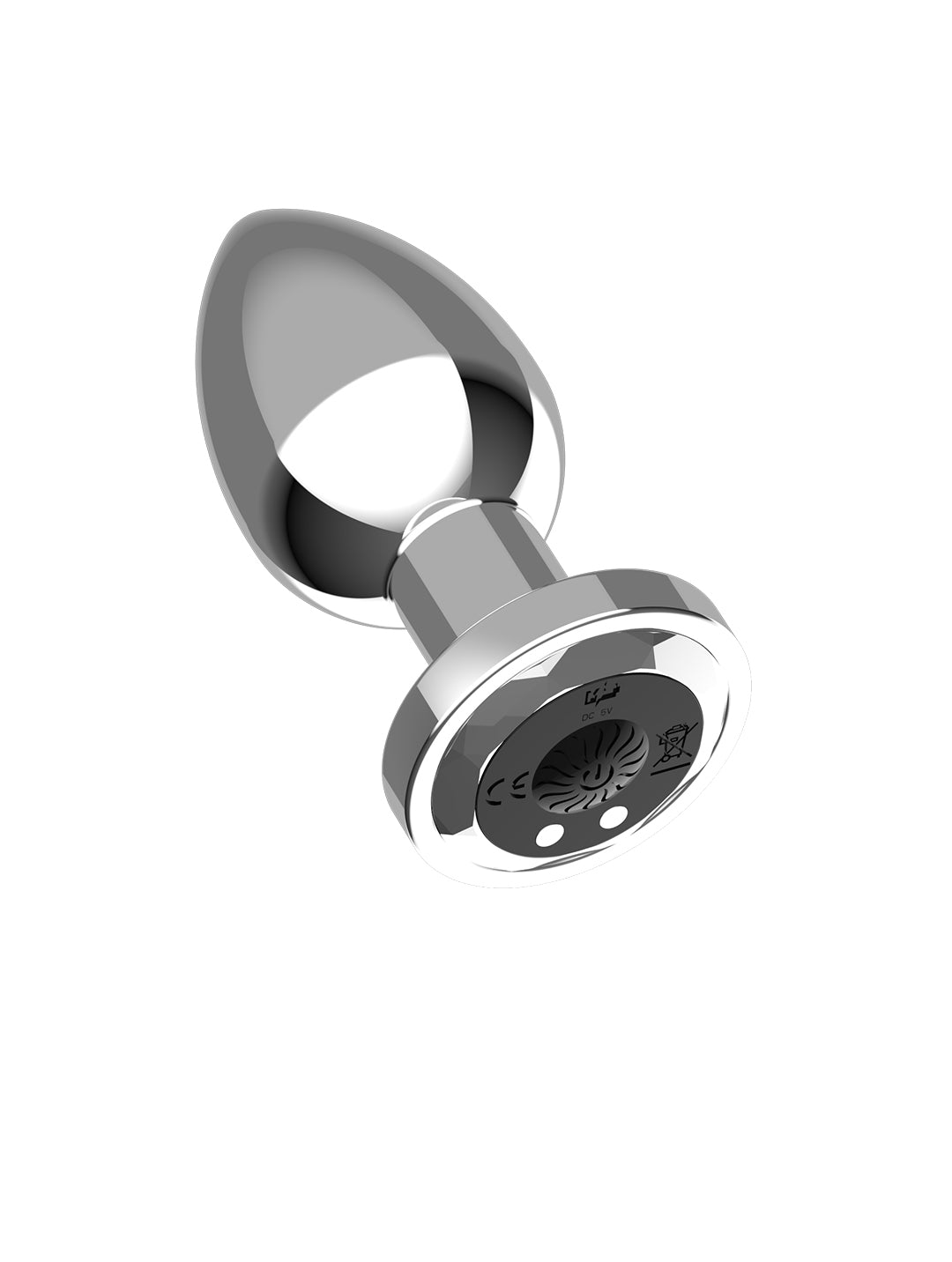 Adult toy 10 vibration Remote controlled stainless steel anal plug