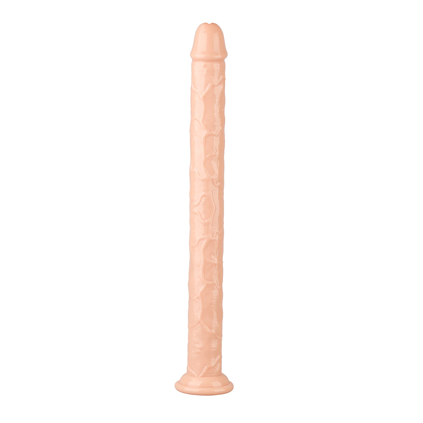TPE Material Skinny Long Dildo - 45cm/17 Inch Suction Cup Dildo