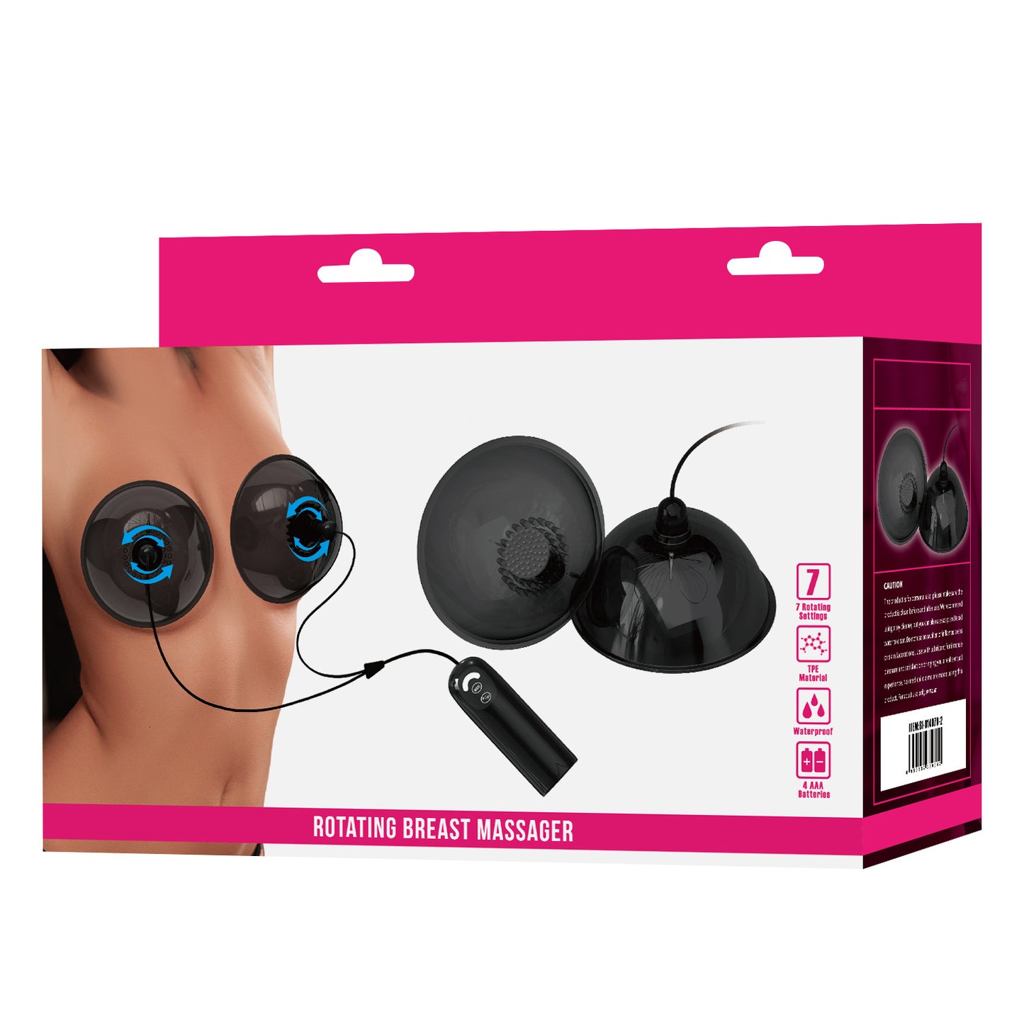 Ultra-Soft TPE Nipple Massager - Targeted Breast Stimulator & Vibrating Wellness Toy