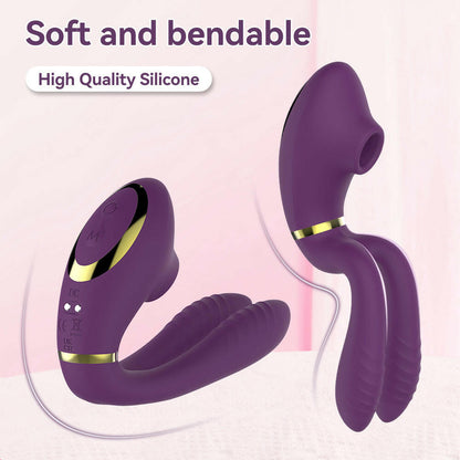 10-Mode Automatic Thrusting Vibrating Swing Female Masturbation Device – App-Controlled G-Spot Vibrator with Clitoral Suction