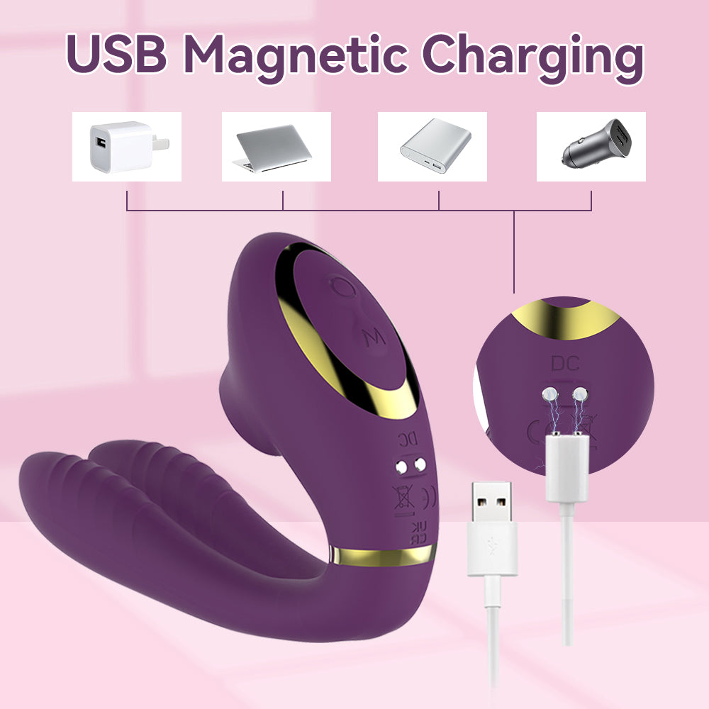 10-Mode Automatic Thrusting Vibrating Swing Female Masturbation Device – App-Controlled G-Spot Vibrator with Clitoral Suction