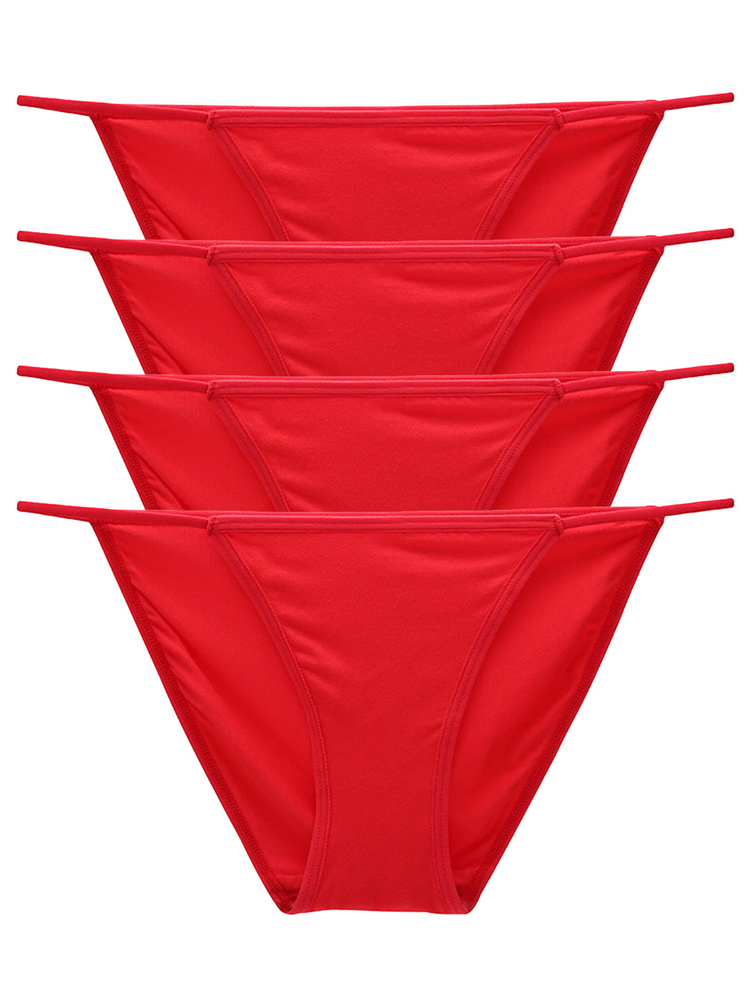 4-Pack Women's Modal Bikini Panties – Breathable, Sexy & Ultra-Soft