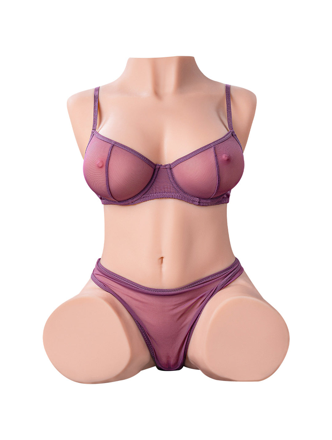 42.99LB Life Size Love Doll – Realistic TPR Male Sex Toy with Dual Openings