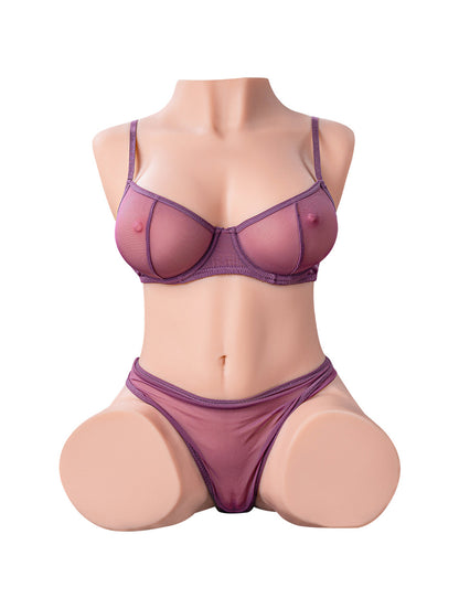 42.99LB Life Size Love Doll – Realistic TPR Male Sex Toy with Dual Openings