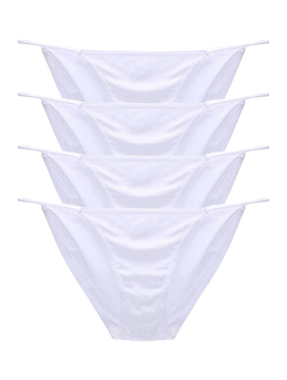 4-Pack Women's Modal Bikini Panties – Breathable, Sexy & Ultra-Soft