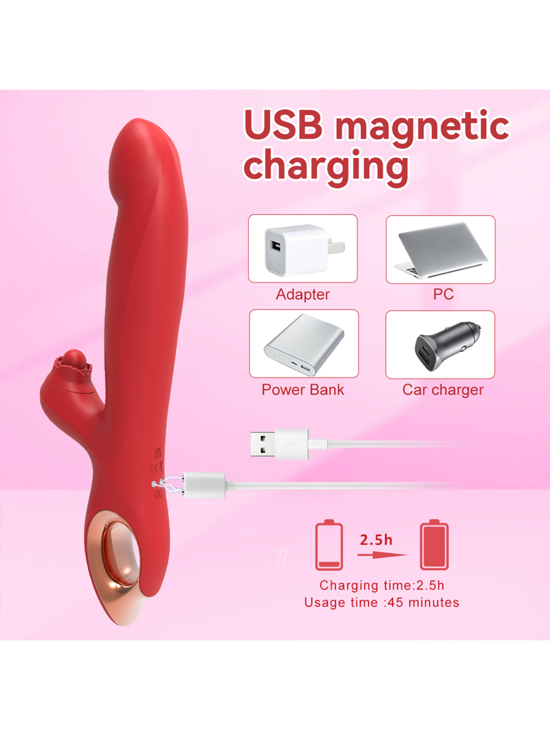 vibrator wand，Thrusting Vibrators，Thrusting dildos，Rabbit Vibrators，Automatic Thrusting Vibrating Swing Machine Female Masturbation Device