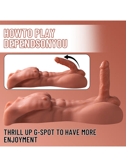 Gay Unisex Sex Toy，male torso sex dolls，Realistic Dildos，sex dolls for women,Unisex Love Dolls