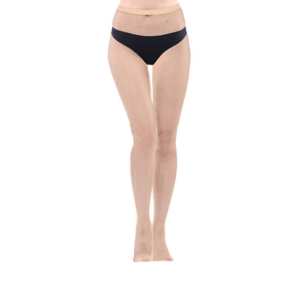 Women's Fishnet Stockings Jumpsuit High Waist Stockings Leggings Fine Mesh