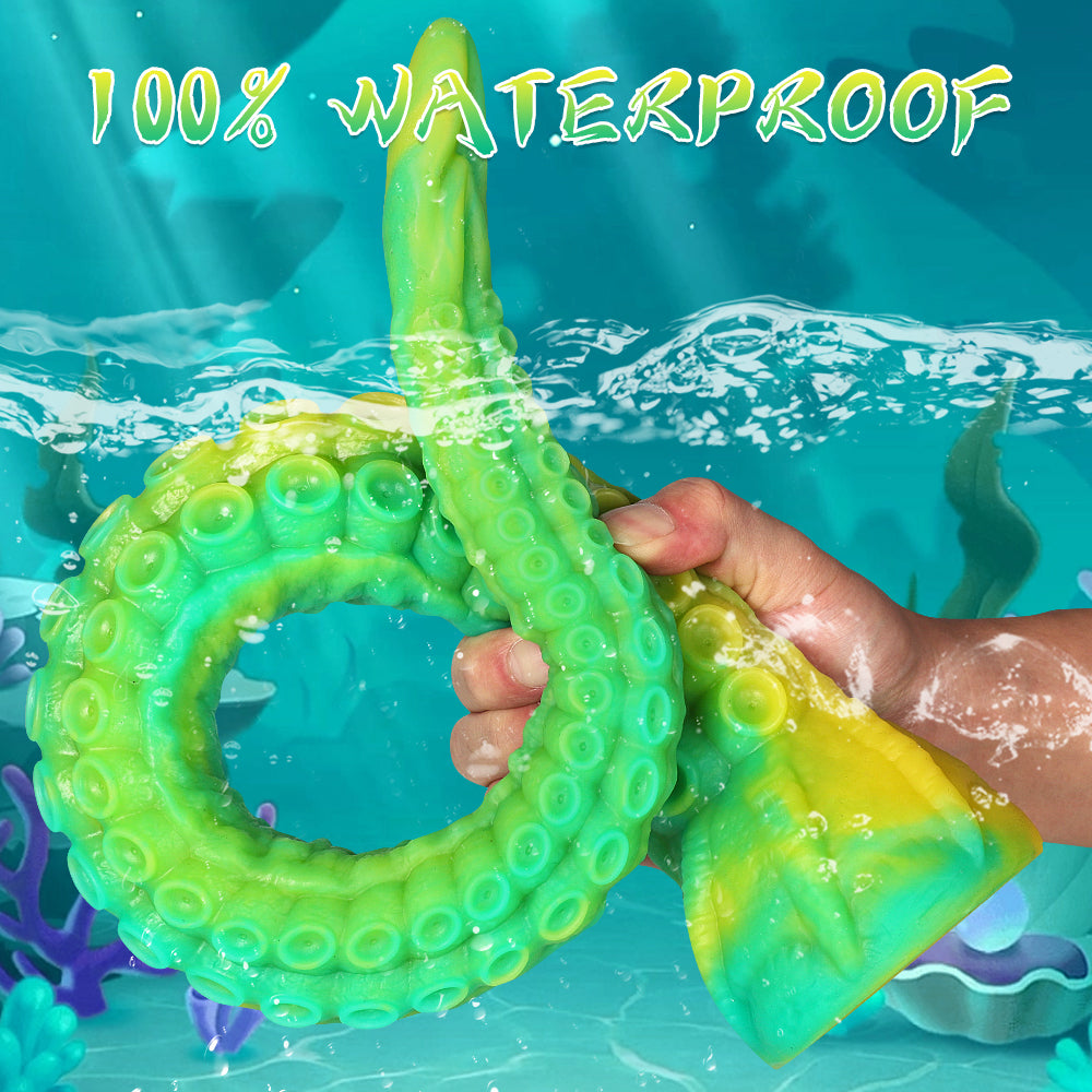 17.7", 19.7", 21.7" Monster Octopus Tentacle Dildo – Huge Silicone Anal Dildo with Suction Cup
