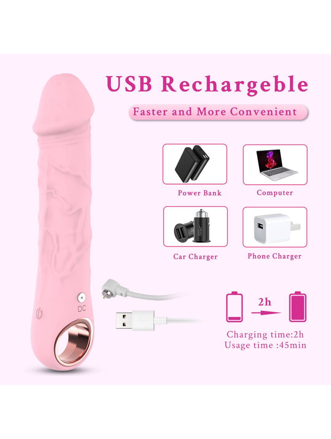vibrator wand，vibrating wand，Realistic Dildos，G Spot Vibrators，dildo vibrators，anal dildos