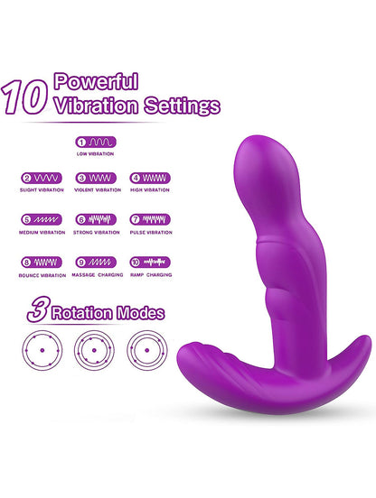 360° Rotating Wearable Vibrators Clitoral G Spot Vibrators
