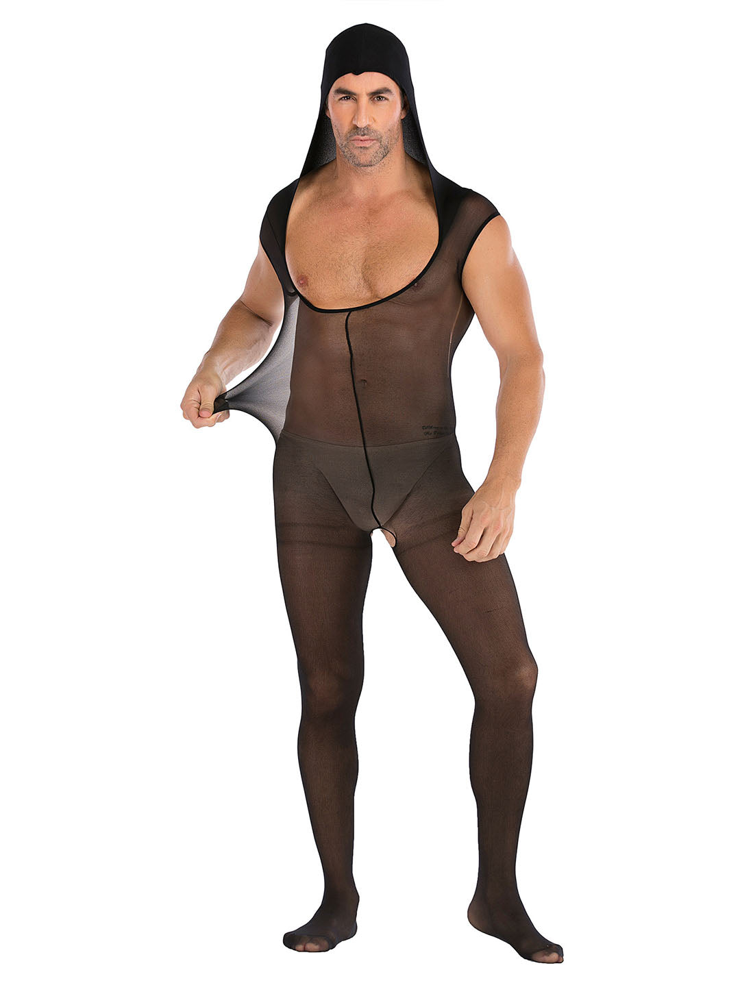 35 Styles Men’s Lace Lingerie – See Through Fishnet Bodysuit, Jumpsuit, Mini Dress Clubwear