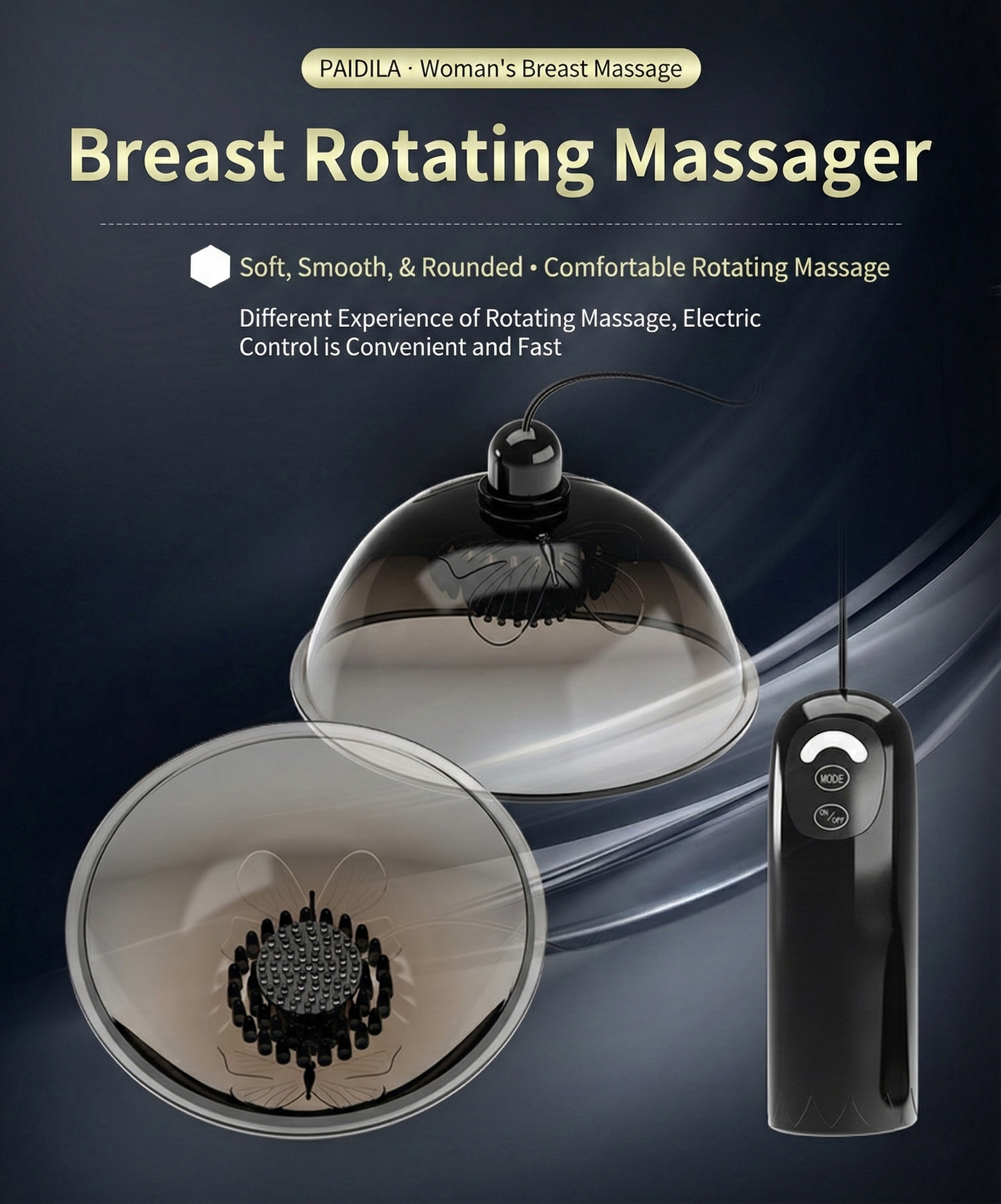 Ultra-Soft TPE Nipple Massager - Targeted Breast Stimulator & Vibrating Wellness Toy