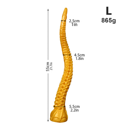 17.7", 19.7", 21.7" Monster Octopus Tentacle Dildo – Huge Silicone Anal Dildo with Suction Cup