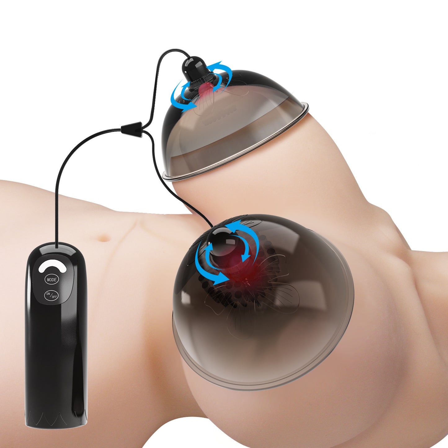 Ultra-Soft TPE Nipple Massager - Targeted Breast Stimulator & Vibrating Wellness Toy