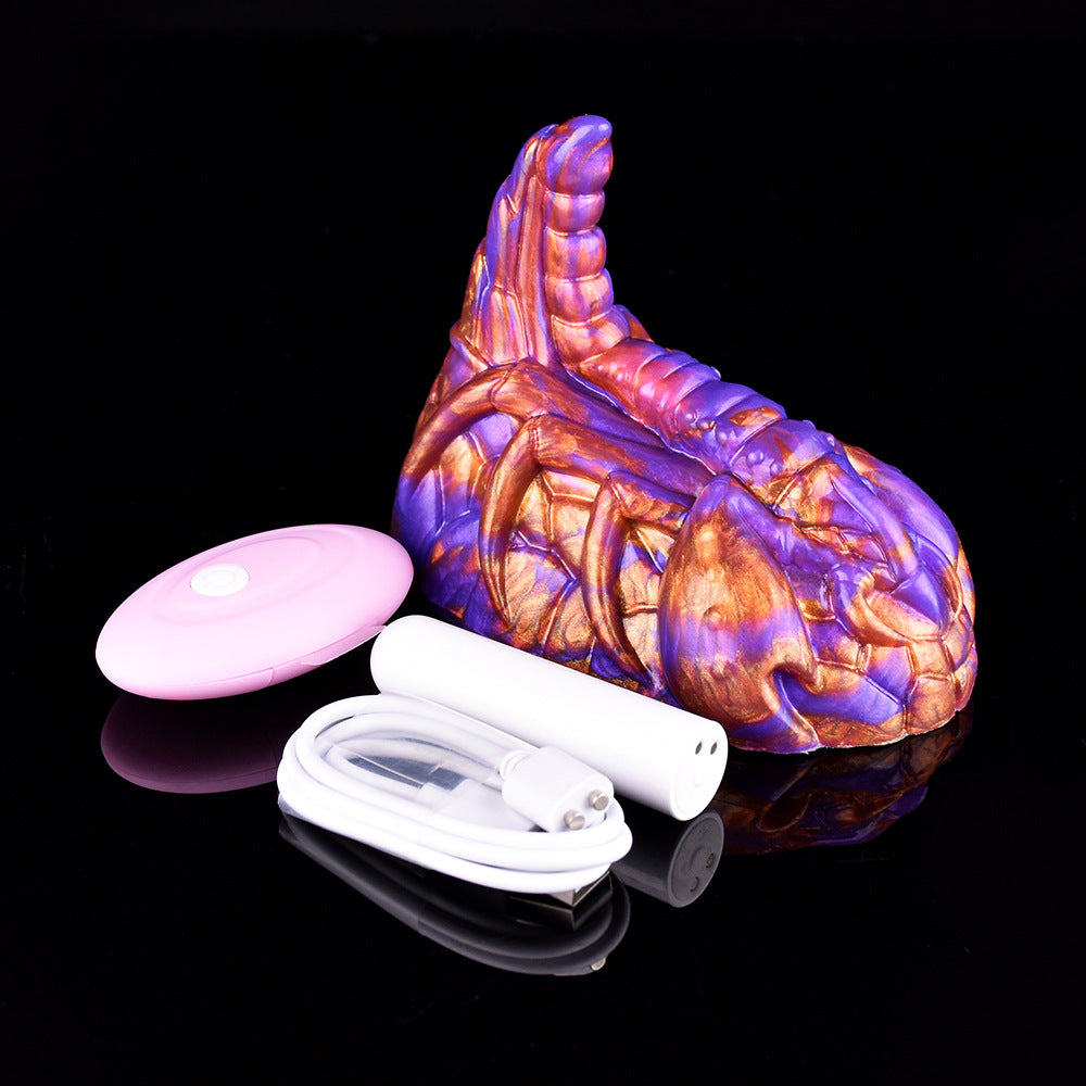 Monster Vibrater Grinder Vibrator – Silicone Female Sex Toy & Bullet Remote