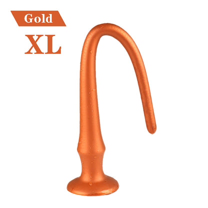 Ultra Long Flexible Silicone Anal Plug – Super Long Butt Plug with Graduated Depth Control