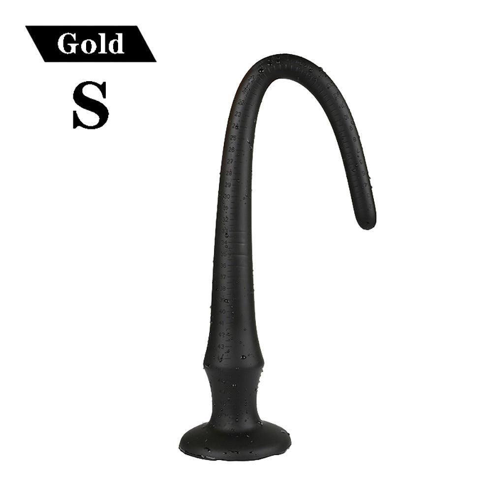 Ultra Long Flexible Silicone Anal Plug – Super Long Butt Plug with Graduated Depth Control