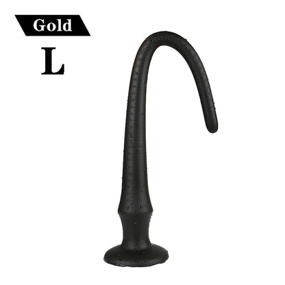 Ultra Long Flexible Silicone Anal Plug – Super Long Butt Plug with Graduated Depth Control