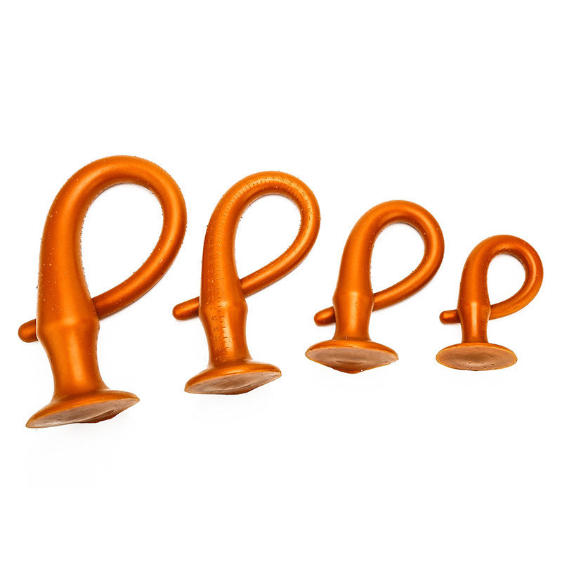 Ultra Long Flexible Silicone Anal Plug – Super Long Butt Plug with Graduated Depth Control