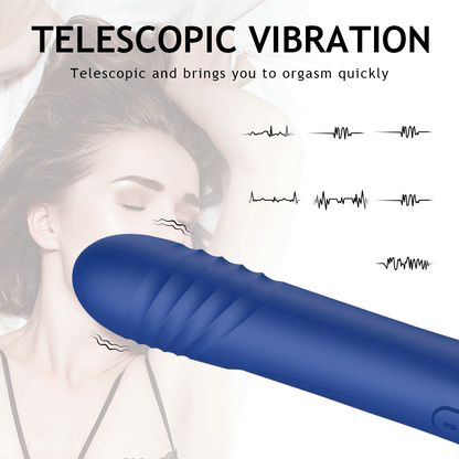 Distinctive Hammer Design 3-in-1 G-Spot Vibrator with Suction, Vibration, and Thrusting
