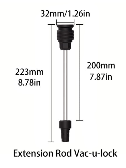 Extension rod Vac-u-lock adapter for extending your Buy Sex Machine setup with added flexibility.