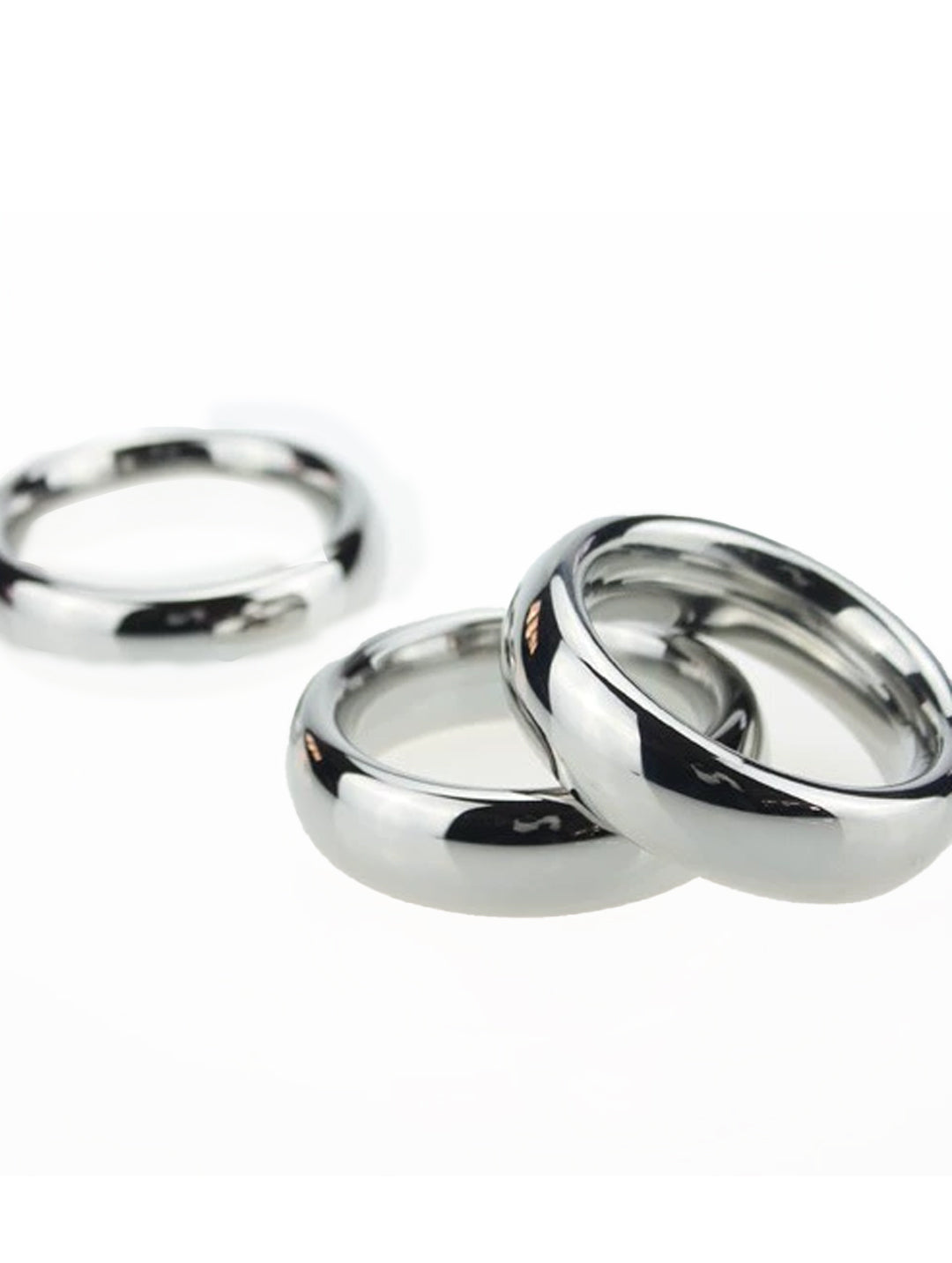 Stainless Steel Cock Ring – Metal Penis Ring, Ejaculation Control Ring & BDSM Accessory