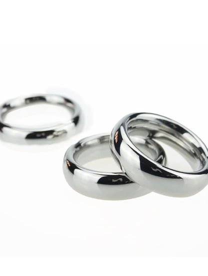 Stainless Steel Cock Ring – Metal Penis Ring, Ejaculation Control Ring & BDSM Accessory