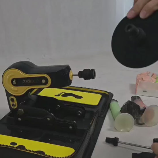 Introduction video thumbnail of Buy Sex Machine, Sexobot with Vibrating ThickDildo accessories showcasing powerful features and compatibility.