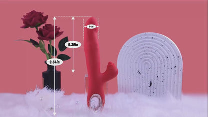 G Spot Vibrators，G Spot Stimulation，female rose toys，dildo vibrators，Female Sex Toys，Automatic Thrusting Vibrating Swing Machine Female Masturbation Device