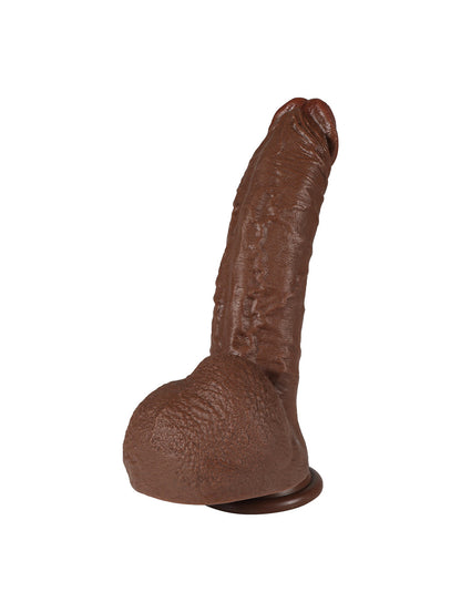 11 Inch Big Black Realistic Dildo with Balls – Thick PVC Lifelike Dildo with Suction Cup for Anal Safe Hands-Free Play