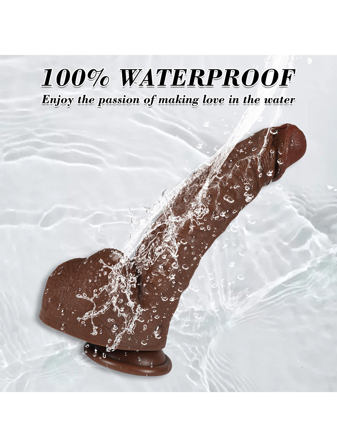 11 Inch Big Black Realistic Dildo with Balls – Thick PVC Lifelike Dildo with Suction Cup for Anal Safe Hands-Free Play