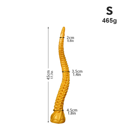 17.7", 19.7", 21.7" Monster Octopus Tentacle Dildo – Huge Silicone Anal Dildo with Suction Cup